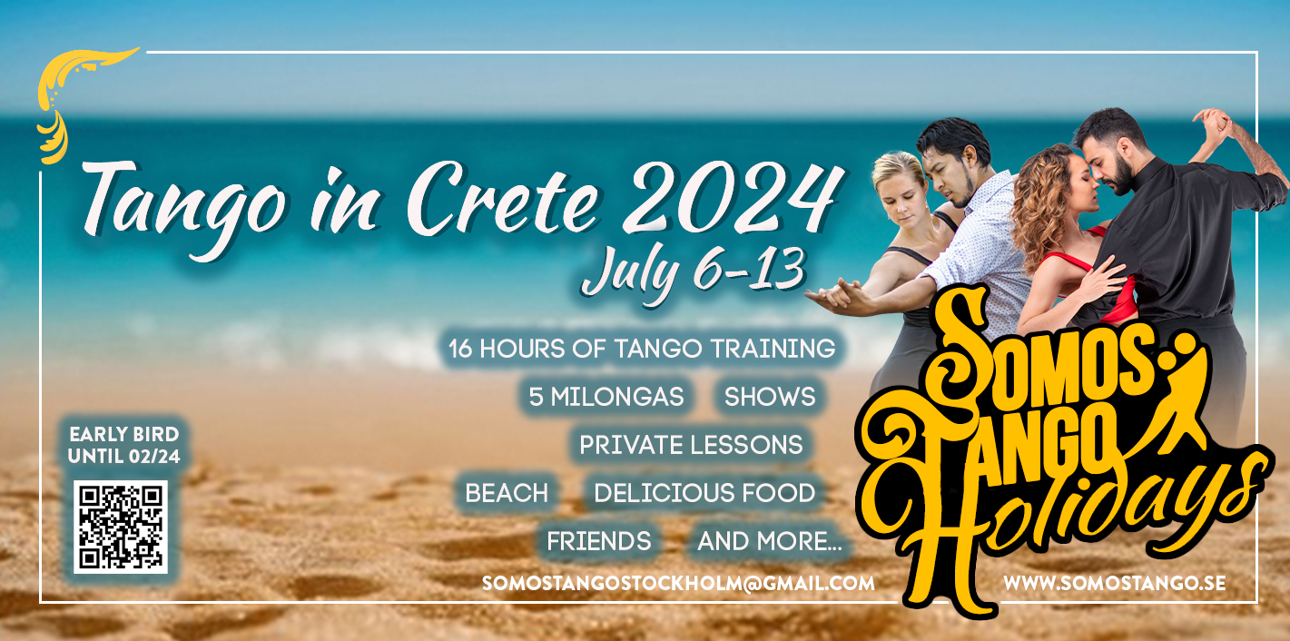 Tango in Crete 2024 Somos Tango Holidays